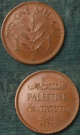 M_p> Palestina - Palestine 1 Mil 1941 - Bella Conservazione - Israel
