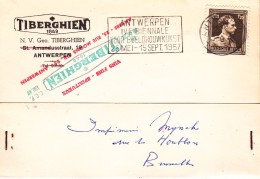 Antwerpen - Tiberghien Sinds 1849 - Vins Spiritueux - 1934-1935 Leopold III