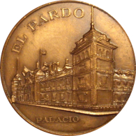 ESPAÑA. FRANCISCO FRANCO. MEDALLA III ANIVERSARIO 1.978. PALACIO DEL PARDO. ESPAGNE. SPAIN - Royal/Of Nobility