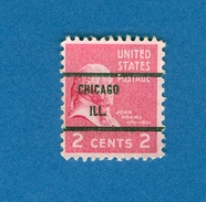 ETATS UNIS PREOBLITERES  N° 371  CHICAGO  ILL.    OBLITÉRÉ - Precancels