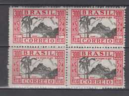 Brazil Brasil Mi# 438 ** MNH Block Of 4 Plate Error RHM 95D  DIA DA CRIANCA 1935 - Neufs