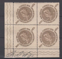 Brazil Brasil Mi# 447 ** MNH Corner Block Of 4 CARLOS GOMES 1936 Music - Unused Stamps