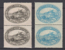 Brazil Brasil Mi# 464-65 ** MNH Pair Passos 1937 - Neufs