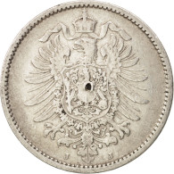 Monnaie, GERMANY - EMPIRE, Wilhelm I, Mark, 1886, TB+, Argent, KM:7 - 1 Mark