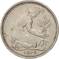 Monnaie, République Fédérale Allemande, 50 Pfennig, 1978, Stuttgart, SUP - 50 Pfennig