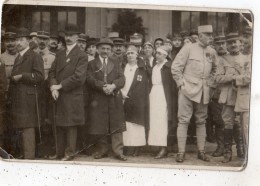 LUDWIGSBURG EGOLSHEIM CARTE PHOTO GROUPE DE PRISONNIER FRANCAIS INFIRIMIERES A LA CROIX ROUGE - Ludwigsburg