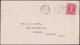 1917-H-293 CUBA REPUBLICA 1938. SOBRE HOTEL PRESIDENTE "FINLAY LIBERO AL MUNDO FIEBRE AMARILLA. MEDICINE. FIRT YEAR OF U - Storia Postale