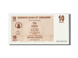 Billet, Zimbabwe, 10 Cents, 2006, 2006-08-01, KM:35, NEUF - Zimbabwe