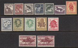 Australia 1959-64 Full Set, Mint No Hinge, Sc# , SG 316-327,327a - Nuevos