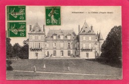 17 CHARENTE-MARITIME MIRAMBEAU, Le Château, Façade Ouest, Animée, 1920,  (Renaud) - Mirambeau