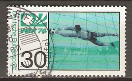 ALLEMAGNE       -      FOOT   .   Arrêt Du Gardien   -     Oblitéré. - Used Stamps