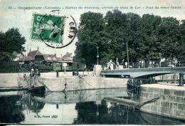 N°211 E -cpa Ouistreham -station Du Tramway- - Ouistreham