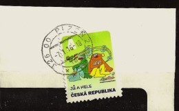 Czech Republic  Tschechische Republik  2014 ⊙ Mi 807 Ju And Hele. Cutting, Auf Briefstück. Stempel   C.6 - Used Stamps