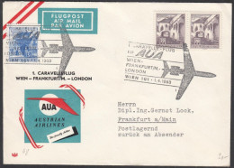 Austria 1963, Airmail Cover Wien To Frankfurt W./special Postmark "Wien", Ref.bbzg - Sonstige & Ohne Zuordnung