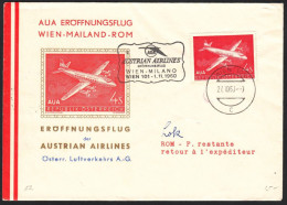 Austria 1960, Airmail Cover Wien To Milano W./special Postmark "Wien", Ref.bbzg - Other & Unclassified