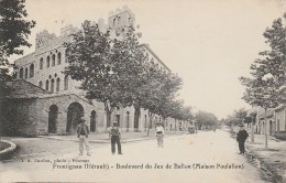 34 - FRONTIGNAN - Boulevard Du Jeu De Ballon (Maison Poulalion) - Frontignan