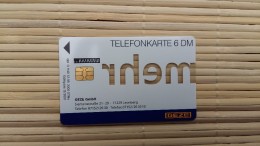 Prepaidcard  Germany Private Only 3000 Made (Mint,Neuev) Rare - O-Series : Series Clientes Excluidos Servicio De Colección