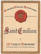 ETIQUETTE - SAINT EMILION - VIRET - MAGNAN - - Bordeaux