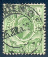 Orange Free State 1903. ½d Yellow-green (wmk.CA). SACC 84, SG 139. - Stato Libero Dell'Orange (1868-1909)