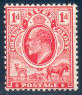 Orange Free State 1903. 1d Scarlet (wmk.CA). SACC 85*, SG 140*. - Oranje Vrijstaat (1868-1909)