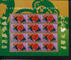 375823709 USA  MINT NEVER HINGED POSTFRIS NEUF SANS  CHARNIERE POSTFRISCH EINWANDFREI SCOTT 5057 PANE CHINESE NEW YEAR - Nuevos