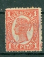 Australien Queensland 1 P. Gest. Königin Victoria England - Usati