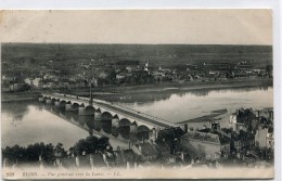 CPA 41 BLOIS  VUE GENERALE  VERS LA LOIRE - Blois