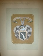 Ex-libris Héraldique XIXème - SEGESSER Von Brunegg - Bookplates