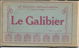 LE  GALIBIER ..-- Carnet Complet Ancien De 12 Jolies Vues Détachables . - Saint Michel De Maurienne