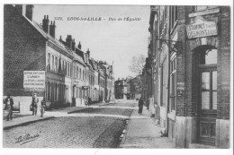 Loos-lez-Lille (59) - Rue De L'Egalité - Commerce Estaminet Desmont. Bon état, Correspondance Au Dos. - Loos Les Lille