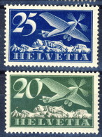 SVIZZERA PA 1923 N. A4 E A5 MNH Catalogo € 33 - Unused Stamps