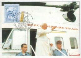 CM - Carte Maximum Card - 1998 - Giovanni Paolo II - Viaggio In Polonia 1997 - Jean-Paul II - Voyage En Pologne - Cartoline Maximum