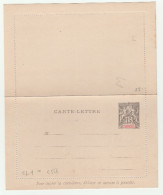 Entier Carte-lettre CL1 Avec Date 047 - Cote ACEP 55 € - Ganzsache Stationery - Dahomey Bénin - Lettres & Documents