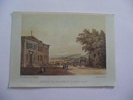 FERNEY VOLTAIRE - Château De Voltaire Et Le Mont Blanc - (Cpsm 10,5 X 15 Cm) - (Très Rare !) - Ferney-Voltaire