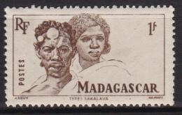 Madagascar 1946 "Types Sakalaves" (Yv 306 ) MNH** Luxe - Neufs