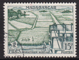 Madagascar 1956 "FIDES" Hydraulique Vizicole (Yv 330 ) Used Very Nice - Unused Stamps