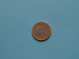 1992 - 100 Fils / KM 20 ( Uncleaned Coin / For Grade, Please See Photo ) !! - Bahrain