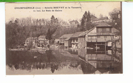 Delcampe - CPA-39-CHAMPAGNOLE-SCIERIE BOUVET ET LA TANNERIE-AU FOND LE BOIS DE GAZON-- - Champagnole