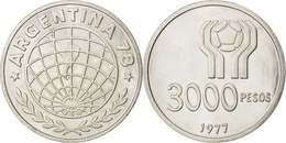 Argentinia 3000 Pesos, 1977 World Soccer Championship - Argentina