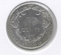 ALBERT I * 50 Cent 1911 Vlaams * Prachtig * Nr 8848 - 50 Cent