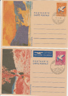 Postkarte Carte Entier 1986 1987 - Stationery Ganzsache - Ruggeller Ried & Schellenberg - Colombe Oiseau Bird - Postwaardestukken