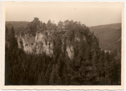 Hockstein Bei Hohnstein - S/w Rohabzug Im Polenztal 2 - Hohnstein (Saechs. Schweiz)