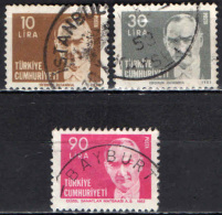 TURCHIA - 1980 - EFFIGIE DI KEMAL ATATURK - USATI - Used Stamps