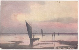 UK, On Breydon Water, 1906 Used Postcard [17236] - Great Yarmouth