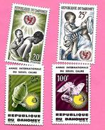 1108~~ 1964~~REPUBLIQUE   DAHOMEY    N° 214  / 17**   Neufs - Benin - Dahomey (1960-...)