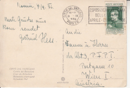 Vaticano - 1936 - 25 Cent. Stampa Cattolica Su Cartolina Illustrata Per L'Austria - Storia Postale