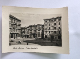 BUSTO ARSIZIO - Piazza Garibaldi, Animata - Cartolina FG BN V 1951 - Busto Arsizio