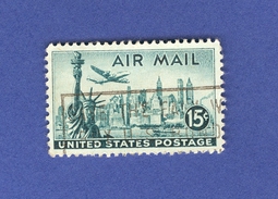 1941 / 60  N° 37 AÉRIENNE  AIR MAIL  OBLITÉRÉ - 2a. 1941-1960 Usados