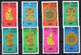 PARAGUAY Jeux Olympiques MEXICO 68  Yvert N°837/41+PA 430/32 ** MNH - Sommer 1968: Mexico