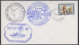 South Africa 1988 Ca RRS Bransfield E.o.  Cover (29492) - Antarktis-Expeditionen